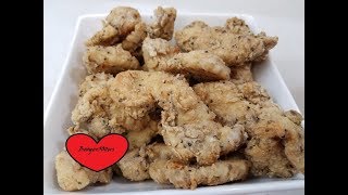 SALT AND PEPPER CHICKEN BITES AIR FRYER [upl. by Necyla]