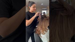 Medium length hair cut 💇‍♀️  Extra volume  misbah addy trending cut [upl. by Nonnaer]