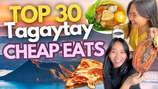 2024 Tagaytay Food Guide 30 MustTry CHEAP Eats w Prices • Best Restaurants in Tagaytay w View [upl. by Siron]