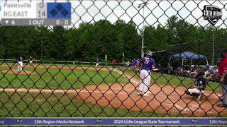 Little League State Tournament  Paintsville vs Bowling Green East [upl. by Mailli]