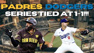 PADRES WIN INSANE GAME 2 VS THE DODGERS [upl. by Herahab]