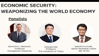 Economic Security Weaponizing the World Economy [upl. by Cairistiona]