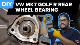 MK56 GTI Rear Wheel Bearing Replacement  ECS DIY [upl. by Sabah641]