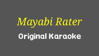 Mayabi Rater Ei Original Karaoke  Sonu Nigam [upl. by Nnaycart]