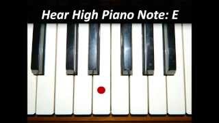 Hear Piano Note  High E [upl. by Chamberlin]