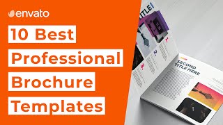 10 Best Professional Brochure Templates 2020 [upl. by Thorsten811]