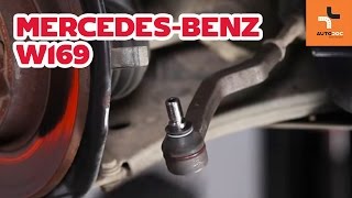 Comment remplacer rotule de direction sur une MERCEDESBENZ A W169 TUTORIEL  AUTODOC [upl. by Sulakcin884]