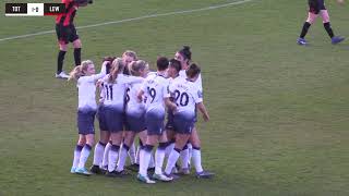 Goals Tottenham Ladies 30 Lewes Women  130119 [upl. by Orecic945]