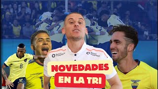 ECUADOR PRESENTARÁ NOVEDADES EN SU NÓMINA PARA EL DUELO ANTE URUGUAY Y PARAGUAY POR LA ELIMINATORIA [upl. by Ennaimaj545]