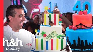 Os melhores bolos de aniversário  Cake Boss  Discovery HampH Brasil [upl. by Mide560]