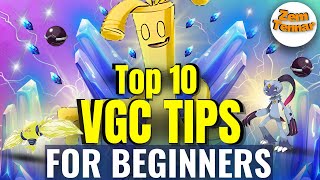 Top 10 Pokémon Scarlet amp Violet VGC Tips for Beginners – Start Winning Games Today [upl. by Gainor597]