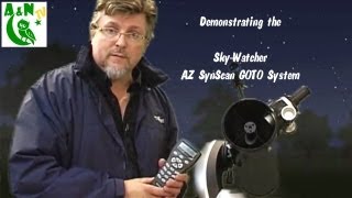 Demonstrating the Sky Watcher AZ SynScan GOTO System [upl. by Selhorst]