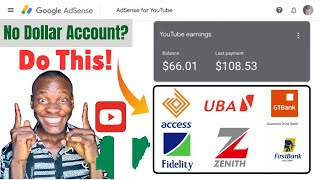 GOT PAID IN NIGERIA WITHOUT DOLLAR ACCOUNT  YouTube amp AdSense Payment [upl. by Slin867]