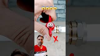 How can you easily open a tight ball valve shortstools quick tips tricks trending [upl. by Harlamert]