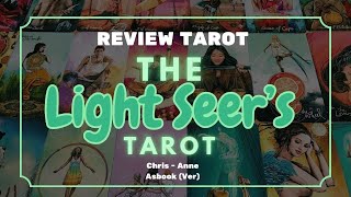 VLOG Review tarot26 The Light Seers Tarot Asbook VERS [upl. by Aeslehc362]