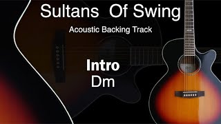 Dire Straits  sultans Of Swing  Backing Track  Acoustic [upl. by Bartholomew697]