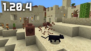 Whats New in Minecraft 1204 Hotfix [upl. by Allemac]