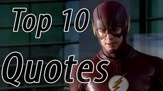 Top 10 Barry Allen quotes [upl. by Novaelc]