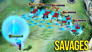 TOP 20 BEST MOBILE LEGENDS SAVAGES OF 2024 4 [upl. by Lozar]