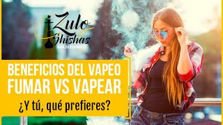 BENEFICIOS del VAPEO  5 Razones para VAPEAR vs FUMAR [upl. by Varhol960]