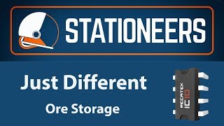 Stationeers  Just Different Ore Storage [upl. by Malilliw]