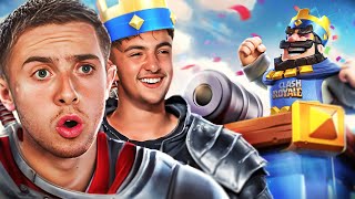 ON SEST RÉGLÉ AVEC INOXTAG sur Clash Royale  1vs1 ultime [upl. by Dermott]