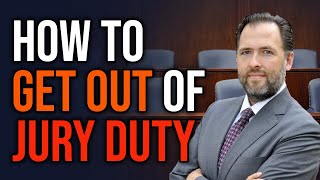 How To Get Out Of Jury Duty Former Prosecutor Explains The Secrets 2023 [upl. by Notsnorb836]