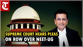 ‘Leaked question paper through WhatsApp SC commences hearing on pleas related to row over NEETUG [upl. by Sirtimed21]