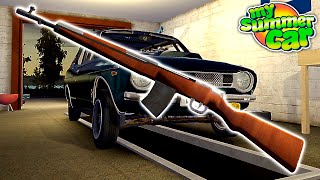 Agora eu to ARMADO e PERIGOSO  My Summer Car 102 [upl. by Hedveh]