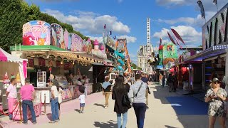 La Fête Foraine des Tuileries 2022 de Paris  Des manèges en folie  Pov Off Ride Vlog  HD [upl. by Mohorva]