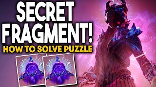 Destiny 2 DIVIDED PRISMATIC KEY PUZZLE  How To Get Secret Prismatic Fragment [upl. by Mal]