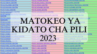 MATOKEO YA KIDATO CHA PILI 2023 matokeo ya form two 202324 NECTA results 2023 [upl. by Maurey332]