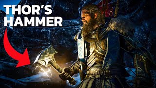 Gods Hammer  Mjolnir  Assasins Creed Valhalla Gameplay [upl. by Zalea]