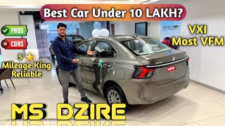 Facelift Dzire Vxi 2024 Model  Best VFM of New Model Dzire 2024  Maruti Dzire Vxi AMT Review [upl. by Carder853]