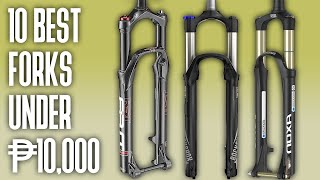 THE 10 BEST SUSPENSION FORKS YOU CAN BUY UNDER ₱10000 Rockshox Manitou etc [upl. by Aramak]