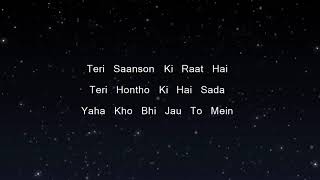 Kasoor  Prateek Kuhad Karaoke Version [upl. by Anaj]