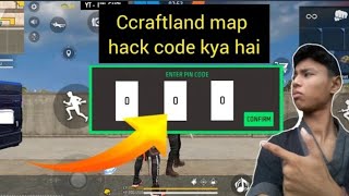 Free Fire Me 2vs2 Craftland Map Ka Jump And Headshot Hack Code Kya Hai ❓ Craftland Map Password ⁉️ [upl. by Braunstein343]