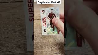 Adrenalyn XL 2024 Premier League Stickers Duplicates Part 49 adrenalynxl footballstickers panini [upl. by Ainatnas]