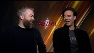 SHAZAM Movie Interview with David F Sandberg amp Peter Safran by DC World [upl. by Vivica]