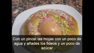 Receta de Monas de pascua [upl. by Nittirb]