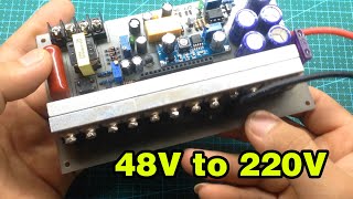 Make 48V to 220V inverter sine  JLCPCB [upl. by Ariadne304]