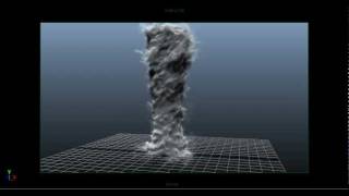 Maya particle Tornado Test [upl. by Zach]