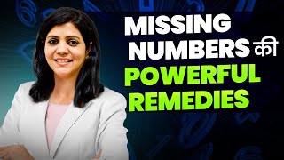 Missing Number Remedies in Numerology How to Balance Your Life  Numerology  Nitika Mohta [upl. by Ranita]