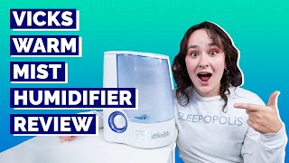 Vicks Warm Mist Humidifier Review  Best Humidifier For Dry Skin [upl. by Otilopih]