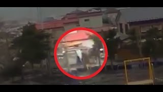 During Japan Tsunami a strange creature was caught on camera  real footage [upl. by Auvil]