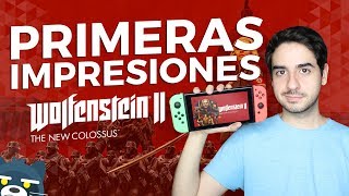 Wolfenstein II The New Colossus para Nintendo Switch Impresiones Rápidas  Mapache Rants [upl. by Mignonne]