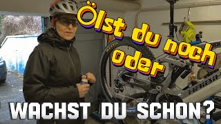 FahrradketteÖlen oder wachsenKettenwachs Test ErgebnisseAbsolut überraschend [upl. by Fernande]