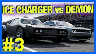 Forza 7 Career Mode  ICE CHARGER vs DODGE DEMON Part 3 [upl. by Lindley]