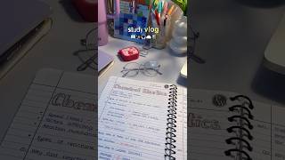 Study Vlog 12th grader📓✨ earn as student studyvlogschoollifeclass12studywithmestudymotivation [upl. by Kaete396]