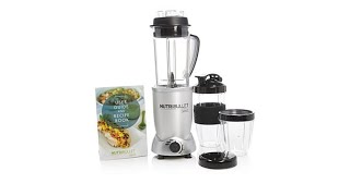 NutriBullet Select MultiFunction Blender 950Watt 10piece [upl. by Adnarrim259]